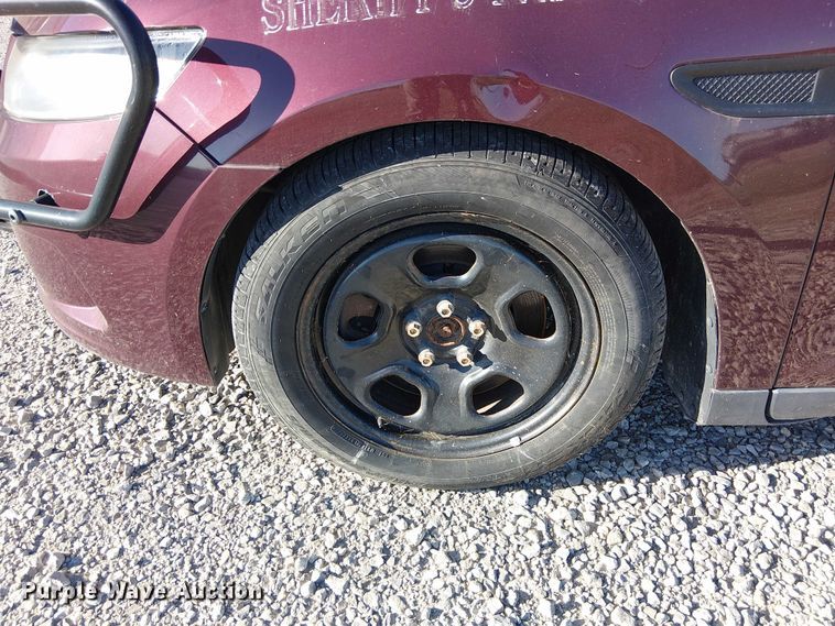 image for item DU3667 2013 Ford Taurus Police Interceptor 