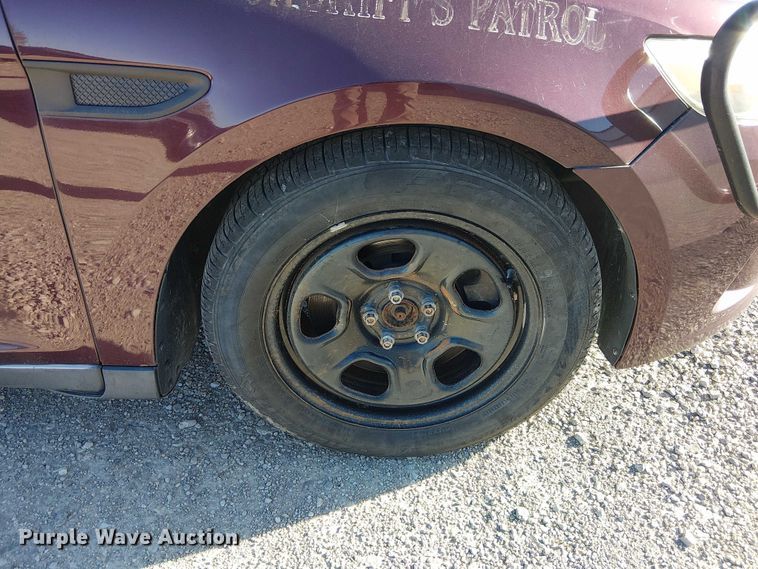 image for item DU3667 2013 Ford Taurus Police Interceptor 