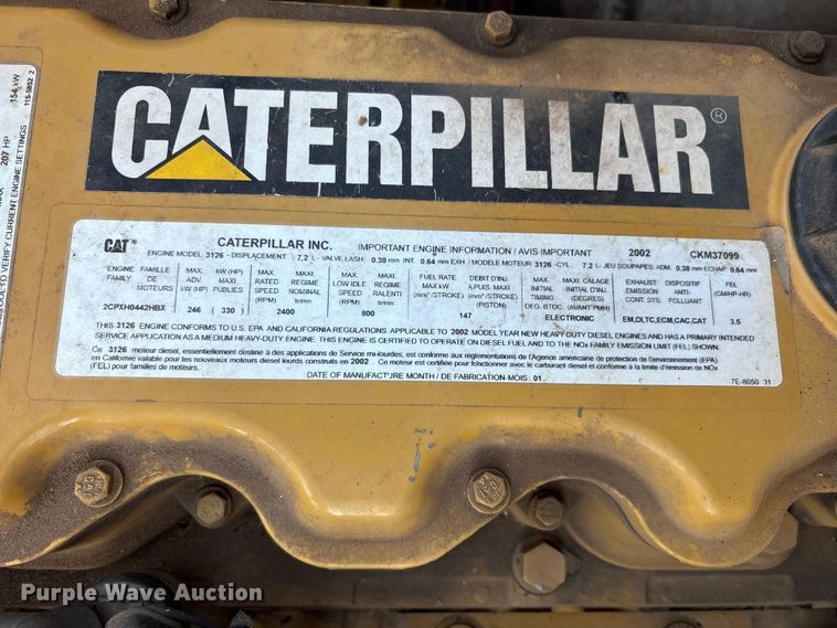 image for item DV5006 2002 Chevrolet B7T school bus