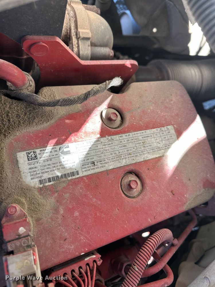 image for item DW4276 2009 Ford F750 Super Duty bucket truck