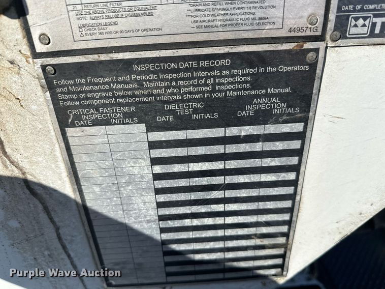 image for item DW4277 2013 Ford F750 Super Duty bucket truck