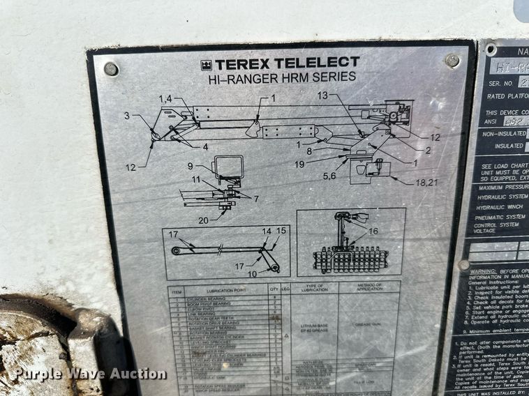 image for item DW4277 2013 Ford F750 Super Duty bucket truck