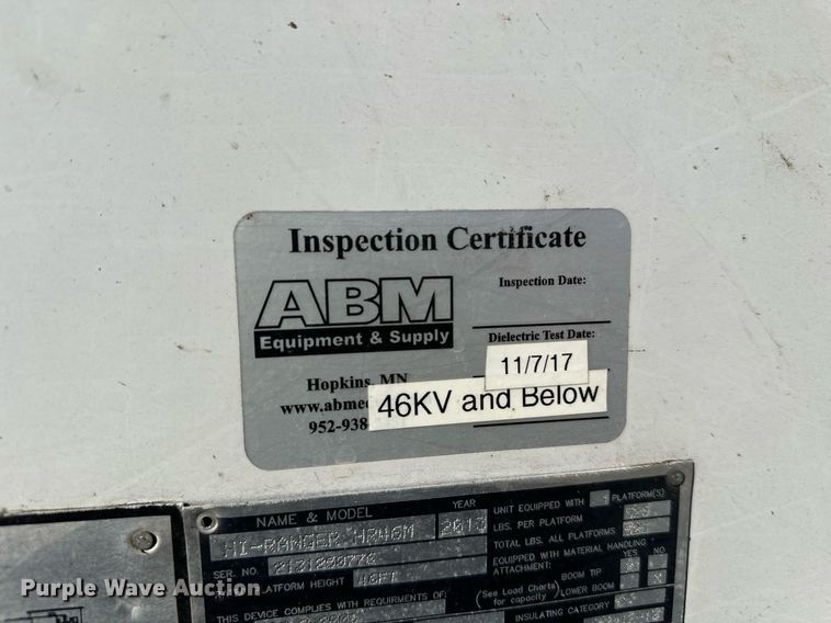 image for item DW4277 2013 Ford F750 Super Duty bucket truck