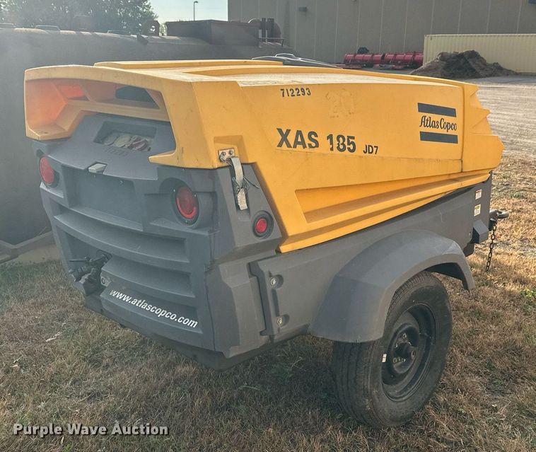image for item DW4278 2007 Atlas Copco XAS 185JD7 air compressor