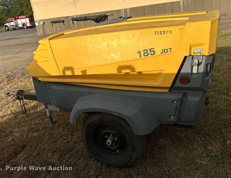 image for item DW4278 2007 Atlas Copco XAS 185JD7 air compressor