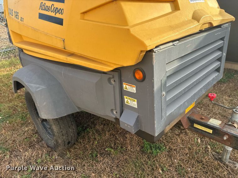 image for item DW4278 2007 Atlas Copco XAS 185JD7 air compressor