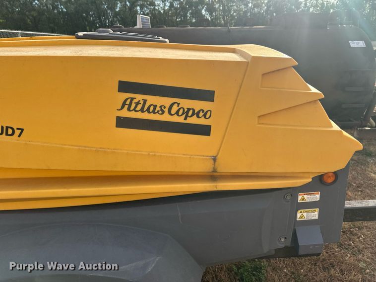 image for item DW4278 2007 Atlas Copco XAS 185JD7 air compressor