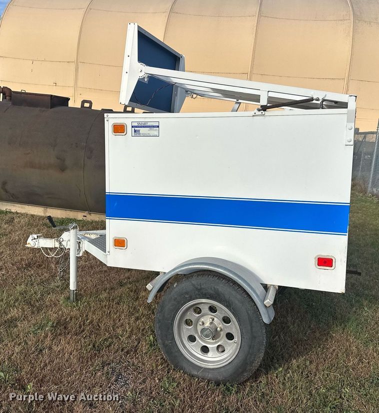 image for item DW4280 2002 Kustom Signals Smart Radar speed sign trailer