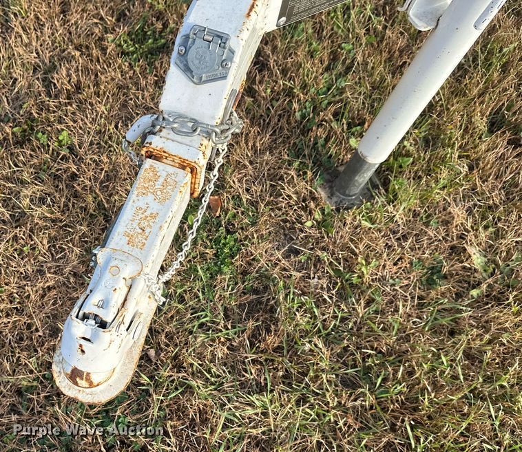 image for item DW4280 2002 Kustom Signals Smart Radar speed sign trailer