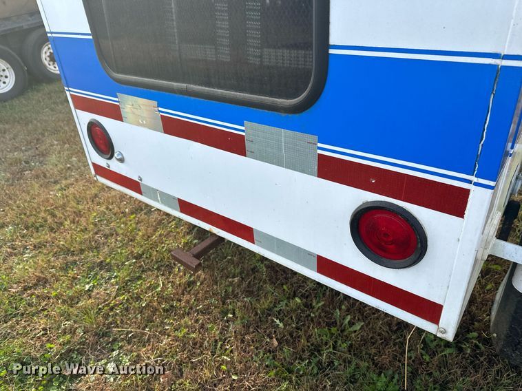 image for item DW4280 2002 Kustom Signals Smart Radar speed sign trailer