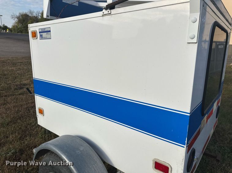 image for item DW4280 2002 Kustom Signals Smart Radar speed sign trailer