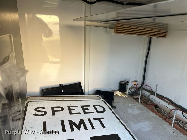 image for item DW4280 2002 Kustom Signals Smart Radar speed sign trailer
