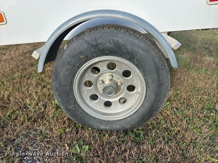 image for item DW4280 2002 Kustom Signals Smart Radar speed sign trailer