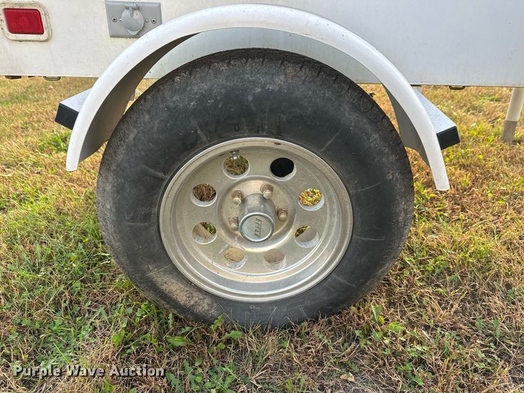 image for item DW4280 2002 Kustom Signals Smart Radar speed sign trailer