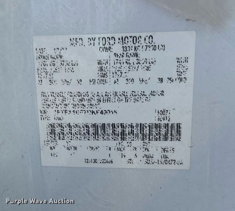 image for item DW4282 2013 Ford F150 SuperCab pickup truck