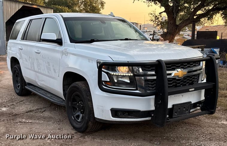 image for item DX5765 2016 Chevrolet Tahoe Police SUV