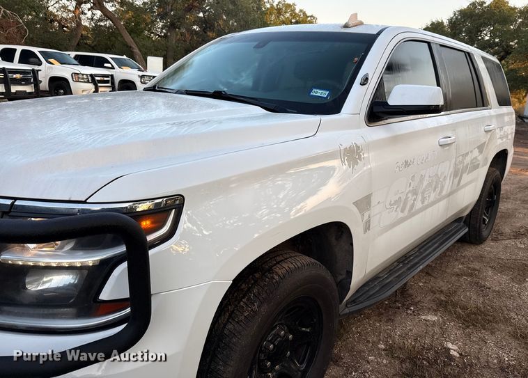 image for item DX5765 2016 Chevrolet Tahoe Police SUV