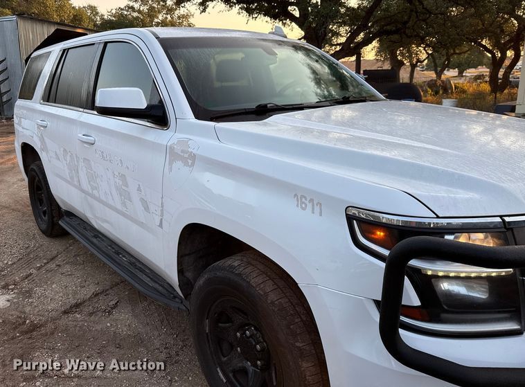 image for item DX5765 2016 Chevrolet Tahoe Police SUV