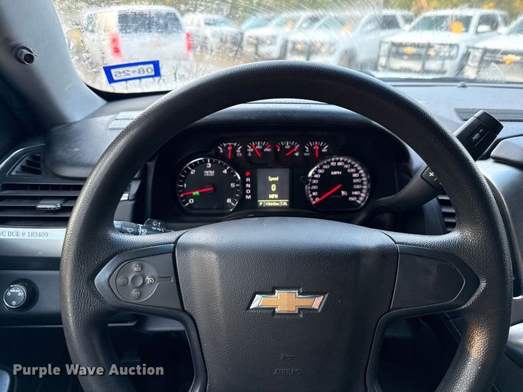 image for item DX5765 2016 Chevrolet Tahoe Police SUV