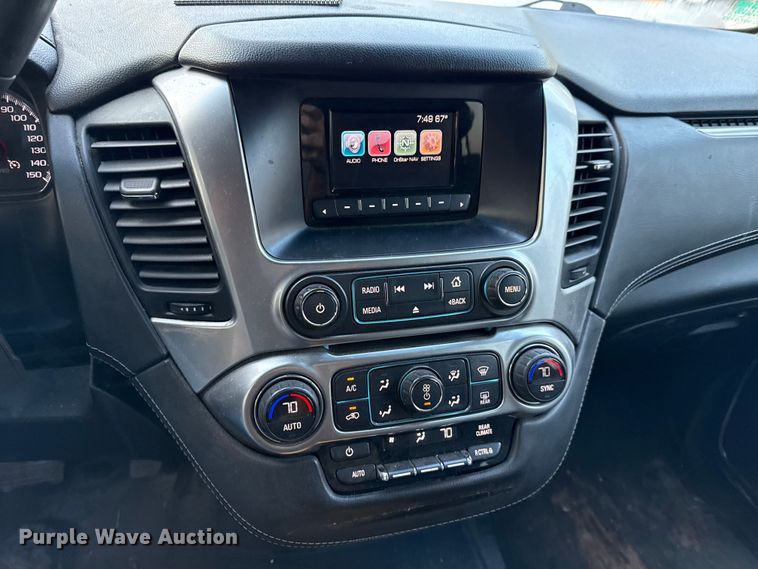 image for item DX5765 2016 Chevrolet Tahoe Police SUV