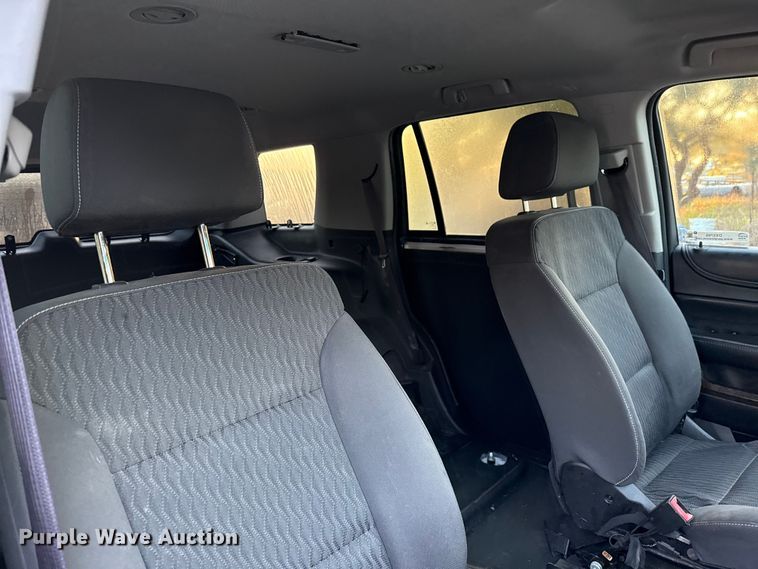 image for item DX5765 2016 Chevrolet Tahoe Police SUV