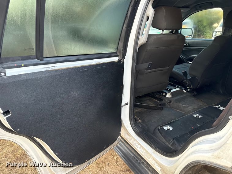 image for item DX5765 2016 Chevrolet Tahoe Police SUV