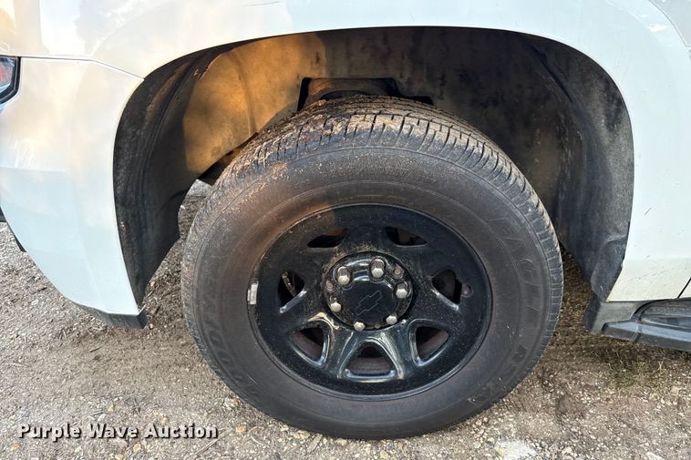 image for item DX5765 2016 Chevrolet Tahoe Police SUV
