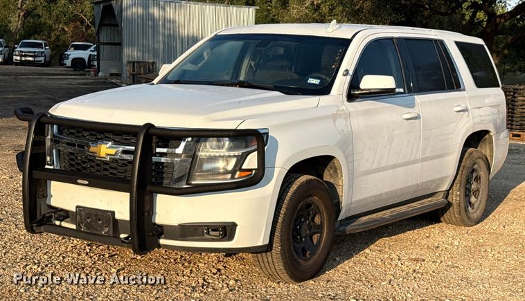 image for item DX5766 2015 Chevrolet Tahoe Police SUV