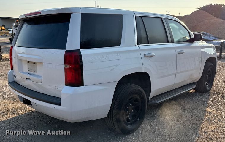 image for item DX5766 2015 Chevrolet Tahoe Police SUV