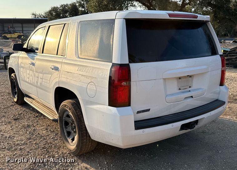 image for item DX5766 2015 Chevrolet Tahoe Police SUV