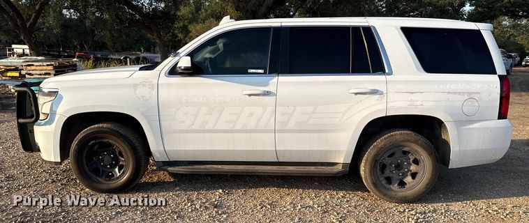 image for item DX5766 2015 Chevrolet Tahoe Police SUV