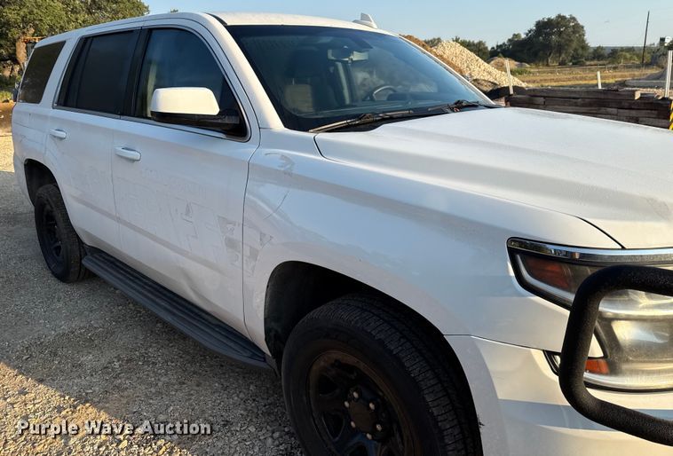 image for item DX5766 2015 Chevrolet Tahoe Police SUV