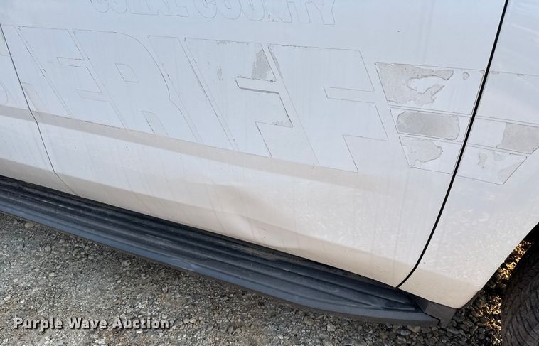 image for item DX5766 2015 Chevrolet Tahoe Police SUV