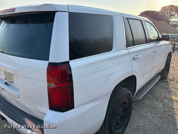 image for item DX5766 2015 Chevrolet Tahoe Police SUV