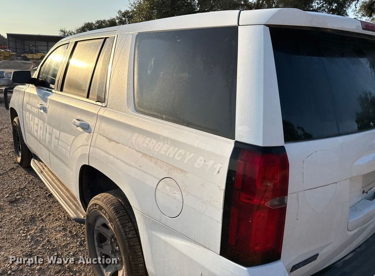 image for item DX5766 2015 Chevrolet Tahoe Police SUV