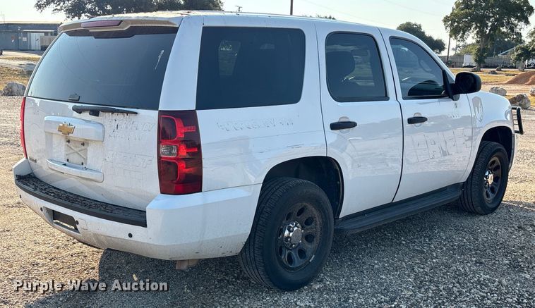 image for item DX5767 2013 Chevrolet Tahoe Police SUV