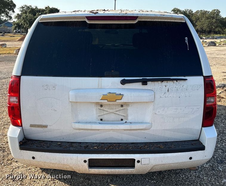 image for item DX5767 2013 Chevrolet Tahoe Police SUV