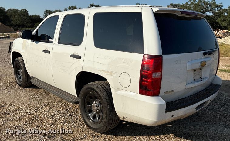 image for item DX5767 2013 Chevrolet Tahoe Police SUV