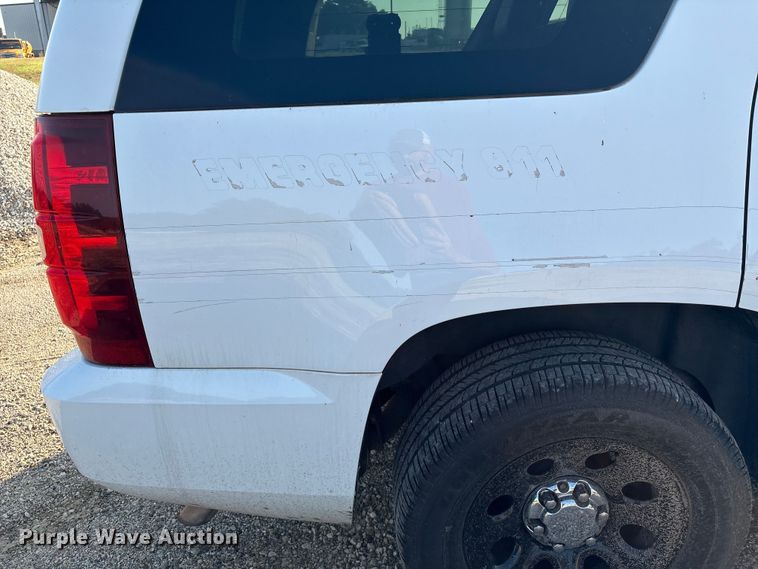 image for item DX5767 2013 Chevrolet Tahoe Police SUV