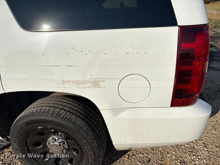 image for item DX5767 2013 Chevrolet Tahoe Police SUV