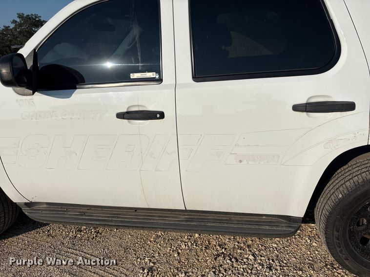image for item DX5767 2013 Chevrolet Tahoe Police SUV