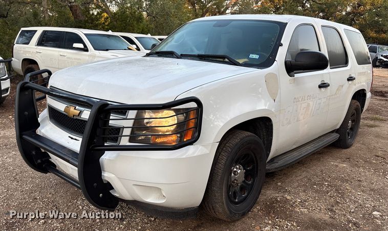 image for item DX5769 2012 Chevrolet Tahoe Police SUV