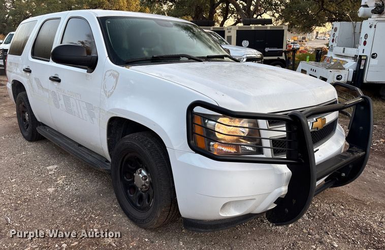 image for item DX5769 2012 Chevrolet Tahoe Police SUV