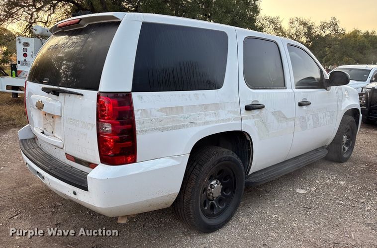 image for item DX5769 2012 Chevrolet Tahoe Police SUV