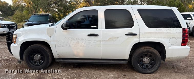 image for item DX5769 2012 Chevrolet Tahoe Police SUV