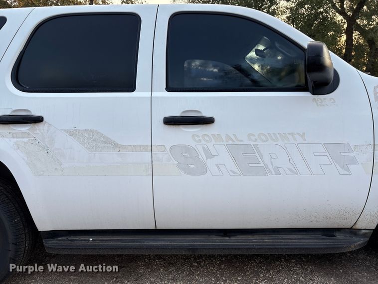 image for item DX5769 2012 Chevrolet Tahoe Police SUV