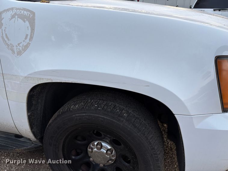 image for item DX5769 2012 Chevrolet Tahoe Police SUV