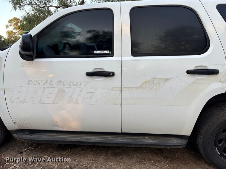 image for item DX5769 2012 Chevrolet Tahoe Police SUV