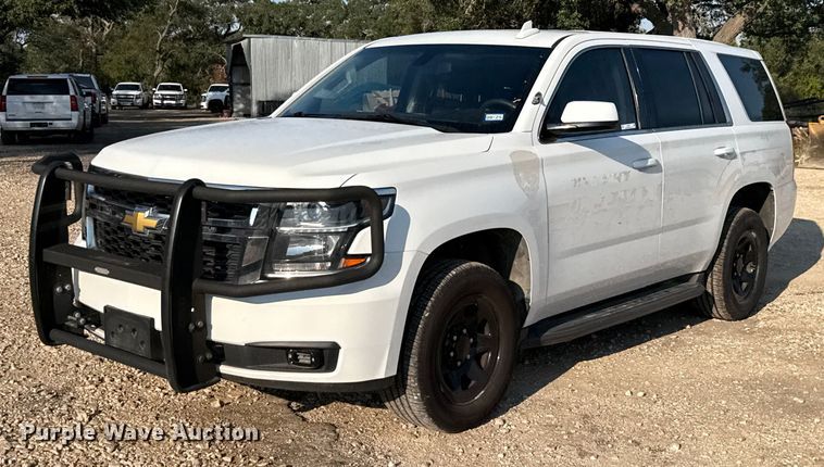 image for item DX5771 2017 Chevrolet Tahoe Police SUV