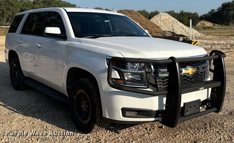 image for item DX5771 2017 Chevrolet Tahoe Police SUV